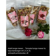 Kripik Bunga Mawar - 100gr